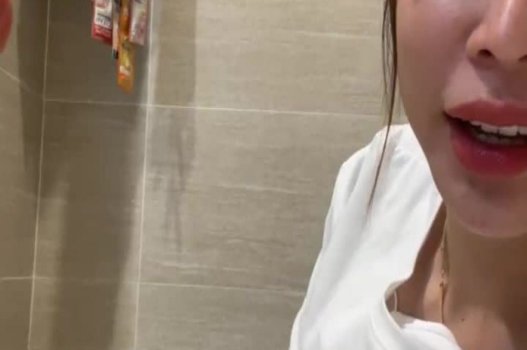 Namorada seios redondos boquete para um pau longo