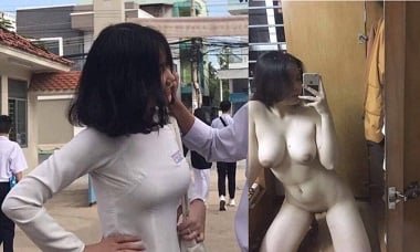 Clipe XXX está cozinhando e desconfortável