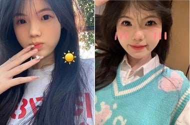 A bela jovem Nguyen Kim Anh gosta de chupar o pênis para um namorado super -pico