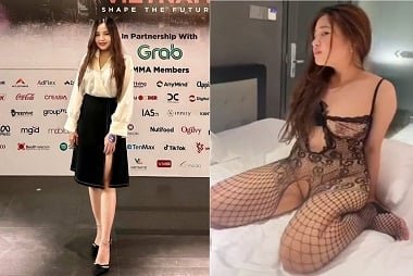 Ha Phuong ficou online para mostrar suas borboletas rosa