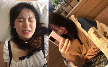 O ídolo Tik Tok no meio do clipe quente é extremamente quente