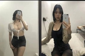 A bela Phuong Uyen foi revelada um clipe de sexo com o namorado